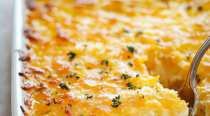 Irresistible Cheesy Hashbrown Casserole Recipe to Try