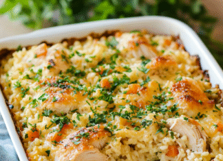 Creamy Chicken and Rice Casserole: A Cozy Delight