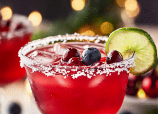 Festive Christmas Margarita Recipe for Holiday Cheer