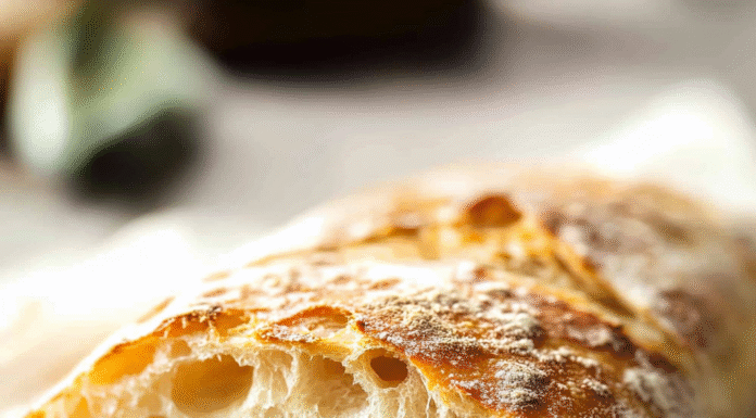 Irresistible Ciabatta Bread: Homemade Delight in 3 Steps