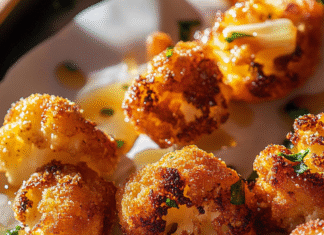 Crispy Roasted Cauliflower: A Golden, Crunchy Delight