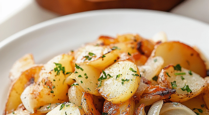 Irresistible Fried Potatoes and Onions: A Comfort Food Delight