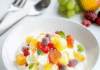 Delicious Fruit Salad with Vanilla Pudding Recipe