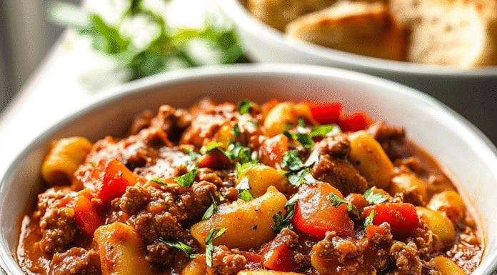 Comforting Goulash Recipe: A Warm Hug in Every Bite