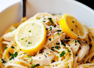 Irresistible Lemon Garlic Chicken Pasta Recipe in 30 Minutes