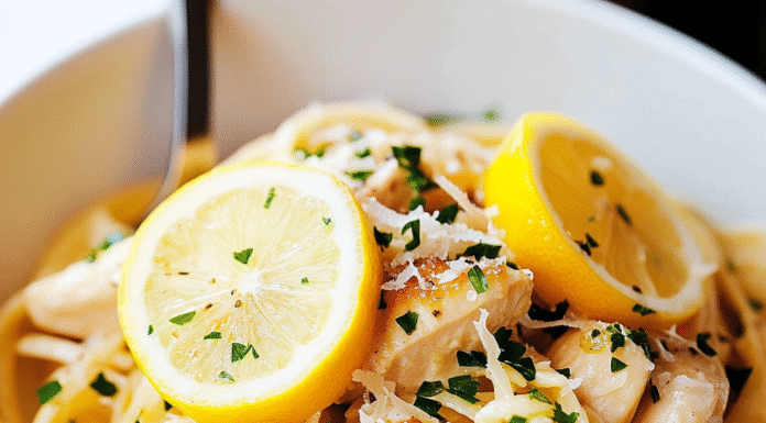 Irresistible Lemon Garlic Chicken Pasta Recipe in 30 Minutes