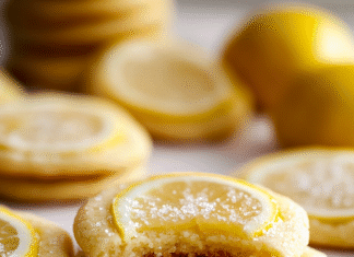 Irresistible Lemon Sugar Cookies: Sweet & Zesty Delights