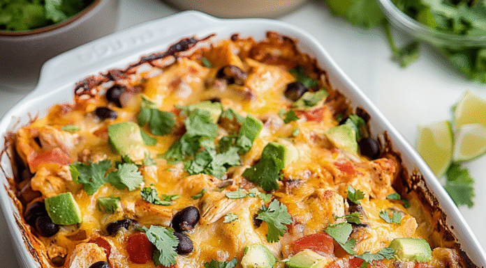 Irresistible Mexican Chicken Casserole Recipe to Savor