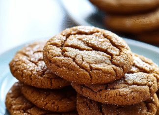 Irresistible Molasses Cookies: Soft & Chewy Delight
