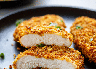 Crispy Panko Crusted Chicken: A Flavorful Dinner Delight