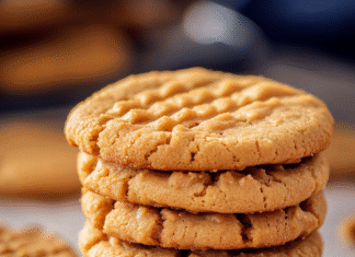 Irresistible Peanut Butter Cookies: Soft & Chewy Delight