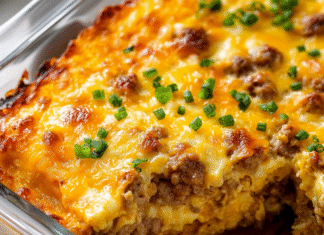 Irresistible Sausage Egg and Cheese Casserole Recipe