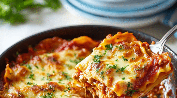 Irresistible Skillet Lasagna: A Cheesy Family Favorite