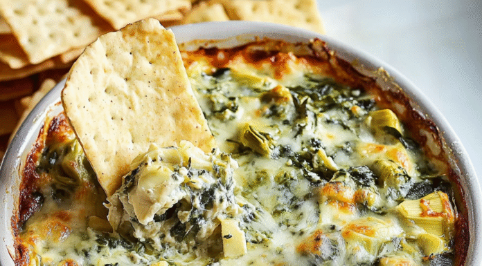 Irresistible Spinach Artichoke Dip: Creamy & Cheesy Delight