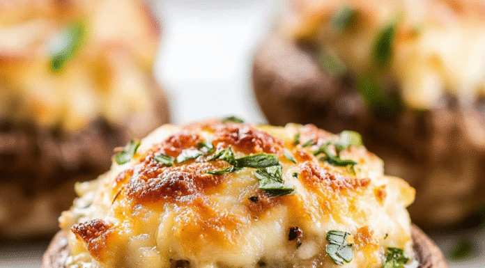 Irresistible Stuffed Mushrooms with Cream Cheese Recipe