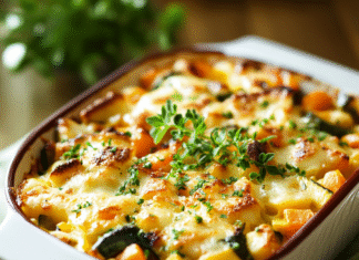 Cozy Vegetable Casserole Recipe for Warm Family Nights
