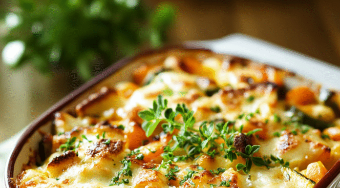 Cozy Vegetable Casserole Recipe for Warm Family Nights