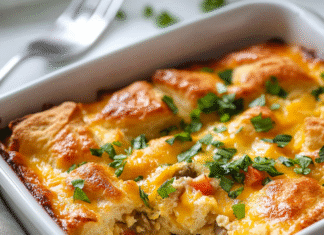 Irresistible Breakfast Casserole with Crescent Rolls Recipe