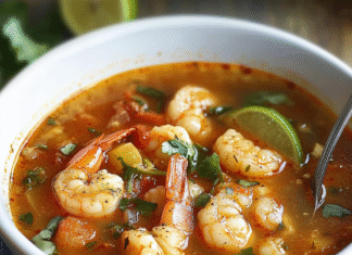 Comforting Caldo de Camaron: A Spicy Shrimp Delight