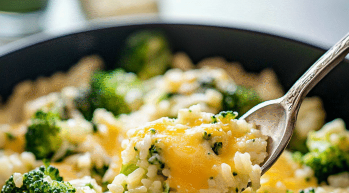 Irresistible Cheesy Broccoli Rice: A Family Favorite Dish