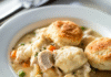 Comforting Chicken and Dumplings with Biscuits Recipe
