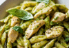 Irresistible Chicken Pesto Pasta: A Flavorful Delight