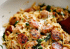 Savory Chicken Sausage Orzo: A Flavorful Delight
