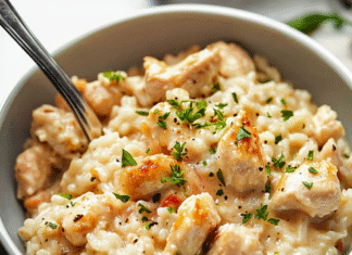 Creamy Chicken and Rice: Comfort Food in 30 Minutes