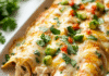 Irresistible Creamy Chicken Enchiladas Recipe to Savor