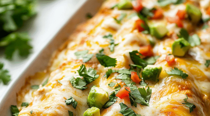 Irresistible Creamy Chicken Enchiladas Recipe to Savor