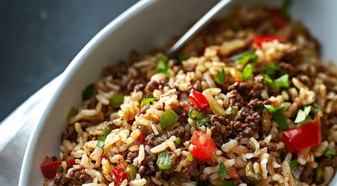Delicious Dirty Rice with Ground Beef Recipe – Comfort Food