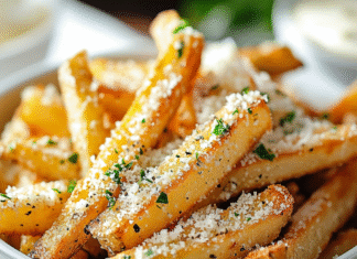 Irresistible Garlic Parmesan Fries Recipe You’ll Love