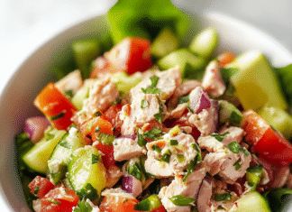 Refreshing Healthy Tuna Salad Recipe for a Light Meal