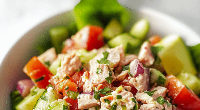 Refreshing Healthy Tuna Salad Recipe for a Light Meal