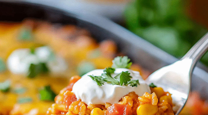 Flavorful Mexican Rice Casserole Recipe That Delights