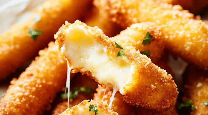 Irresistible Mozzarella Sticks Recipe – Crunchy & Gooey Delight