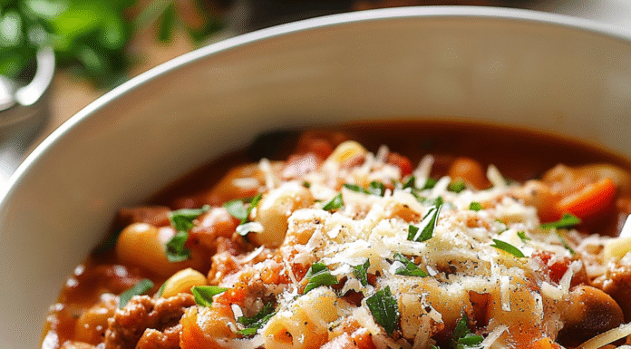 Hearty Pasta Fagioli: A Comforting Classic Recipe