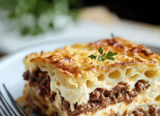 Irresistible Pastitsio: A Cozy Greek Comfort Dish