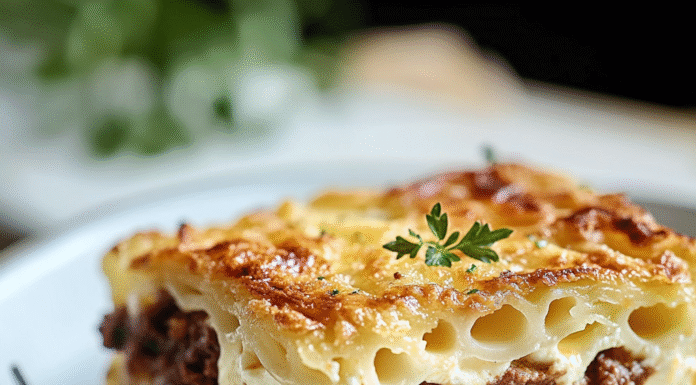 Irresistible Pastitsio: A Cozy Greek Comfort Dish