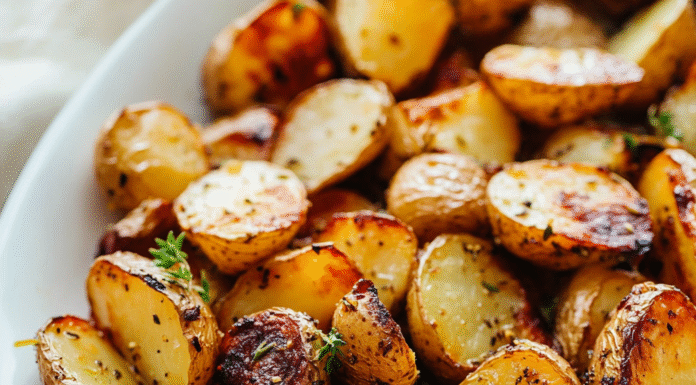 Crispy Roasted Potatoes in Oven – Simple & Delicious Recipe