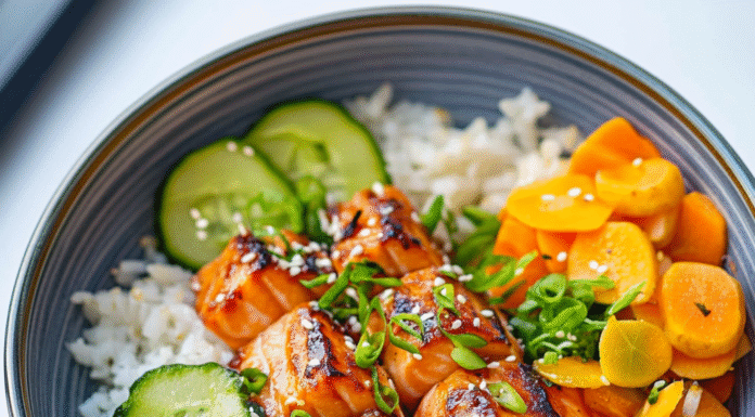 Irresistible Salmon Bowls: A Flavor Fiesta Delight