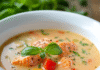 Indulge in Creamy Salmon Soup: A Cozy Delight