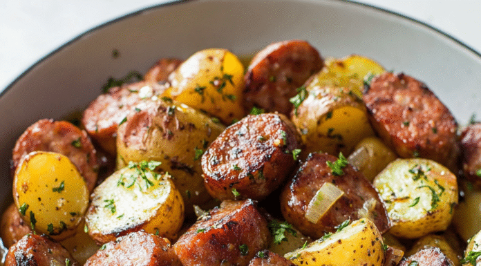 Hearty Sausage and Potatoes: A Comforting Delight