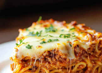 Irresistible Spaghetti Pie: Comforting Recipe Delight