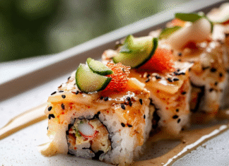 Irresistible Sushi Bake: Cozy Comfort Food Delight