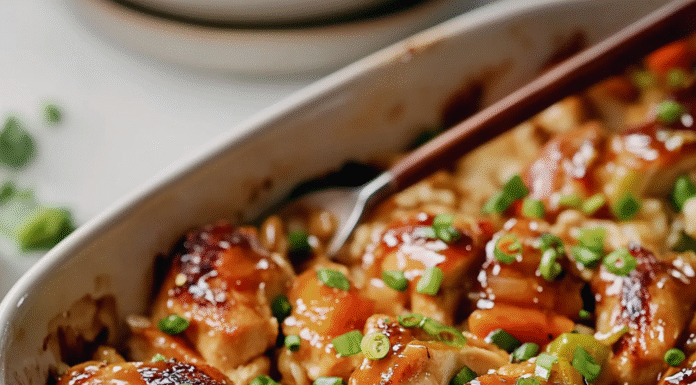 Savory Teriyaki Chicken Casserole: A Cozy Comfort Dish