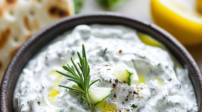 Creamy Tzatziki Sauce Recipe: Refreshing Mediterranean Delight