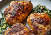 Juicy Baked Boneless Chicken Thighs – Easy & Delicious