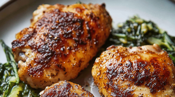 Juicy Baked Boneless Chicken Thighs – Easy & Delicious