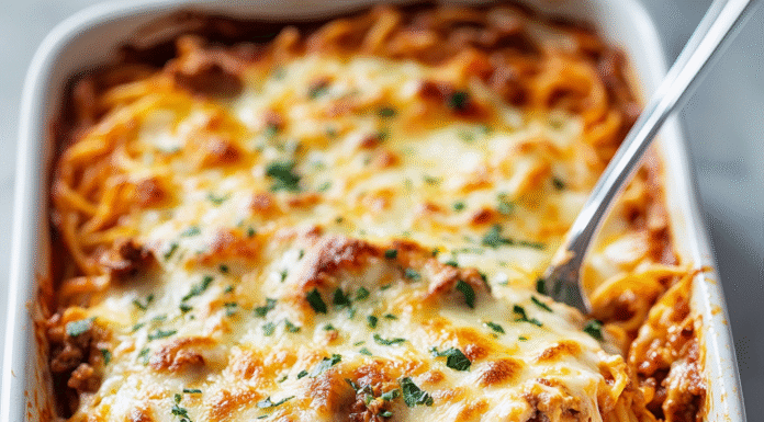 Delicious Baked Spaghetti Casserole Recipe for Comforting Meals